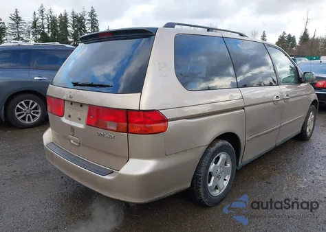 2000 Honda Odyssey Ex z USA, uszkodzony, nr VIN 2HKRL1861YH504939